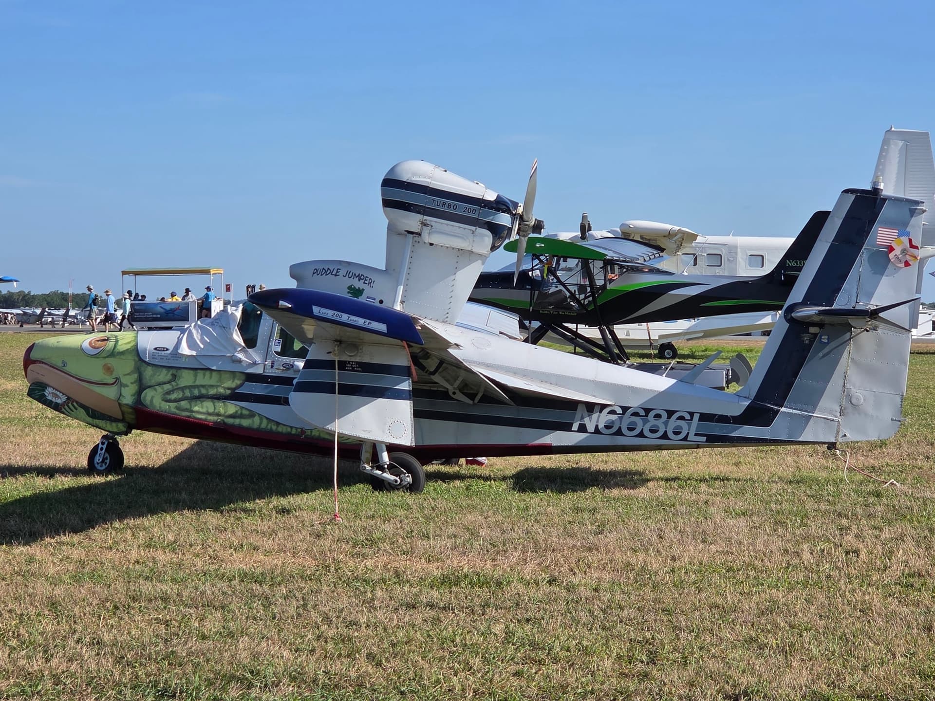 N6686L — Lake LA-4-200 Buccaneer at Lakeland Linder Intl