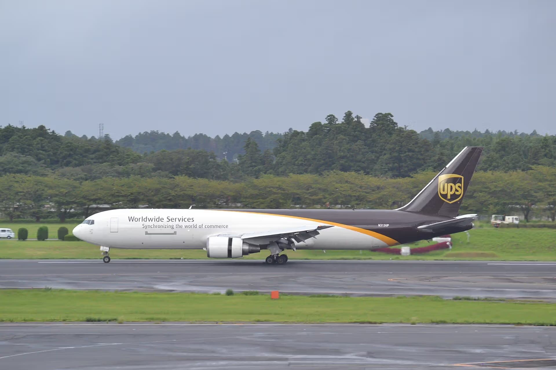 N313UP — Twin-engine aircraft