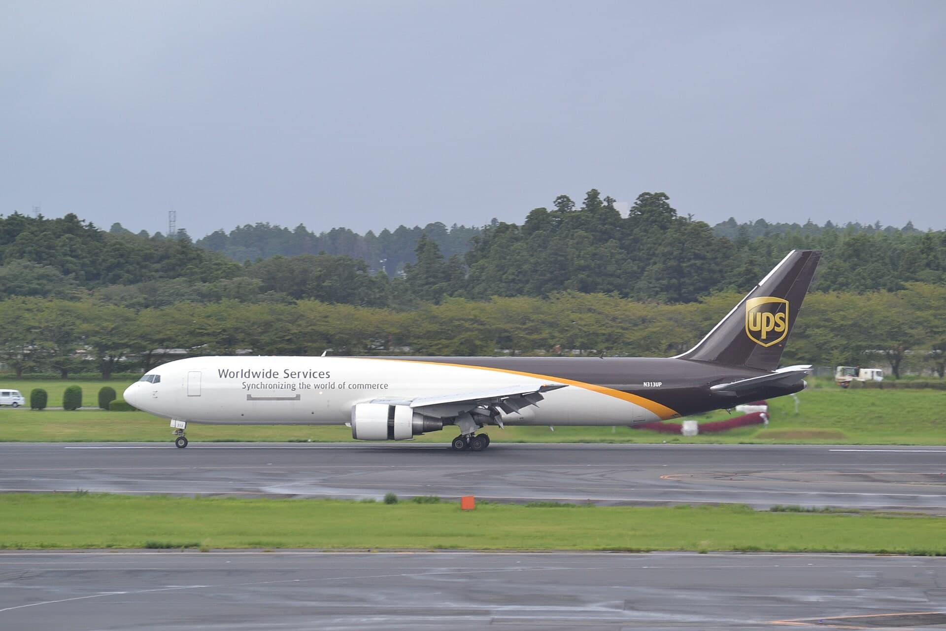 N313UP — Twin-engine aircraft
