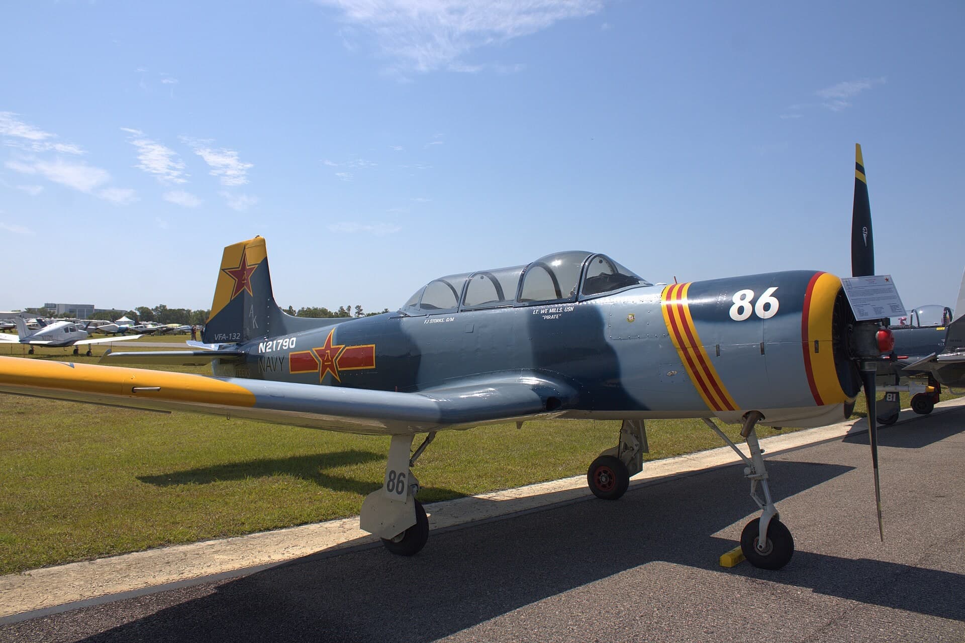 N21790 — Single-engine aircraft