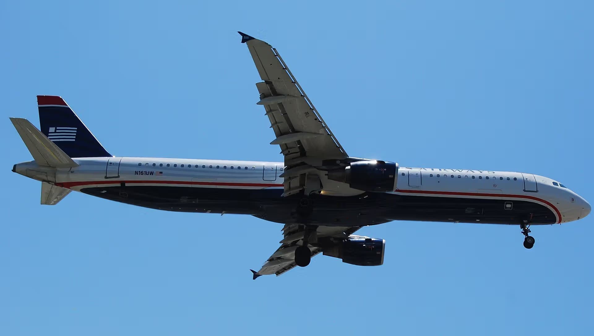 N161UW — Airbus