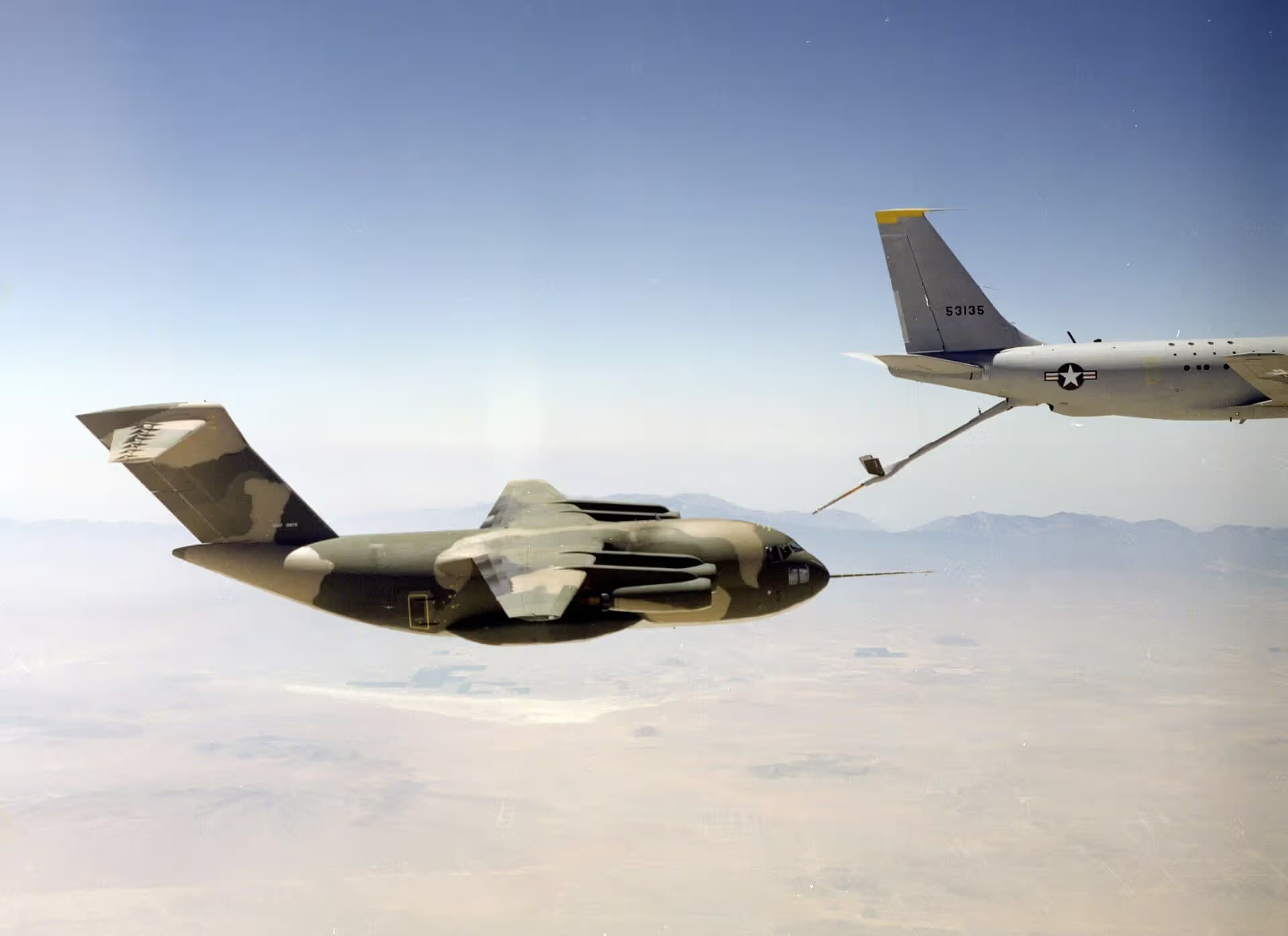Unidentified — Aircraft at Edwards Air Force Base