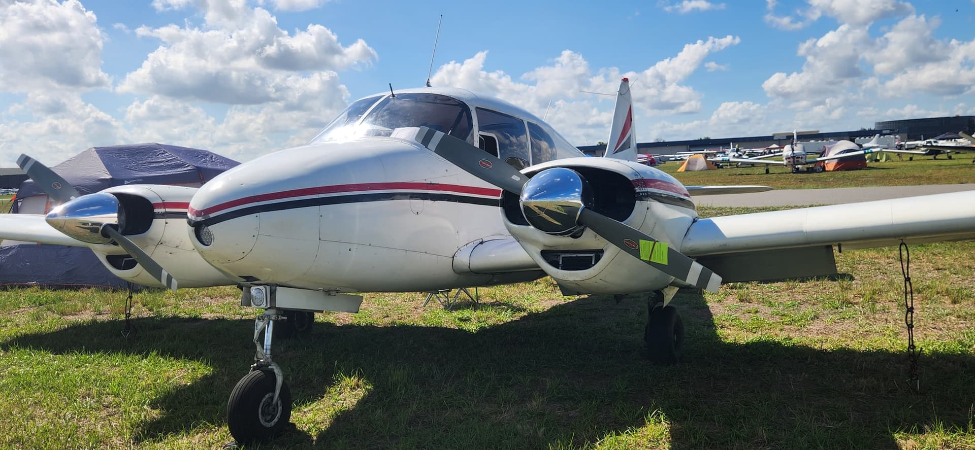 N4107P — Piper Apache PA-23-160 at Lakeland Linder Intl