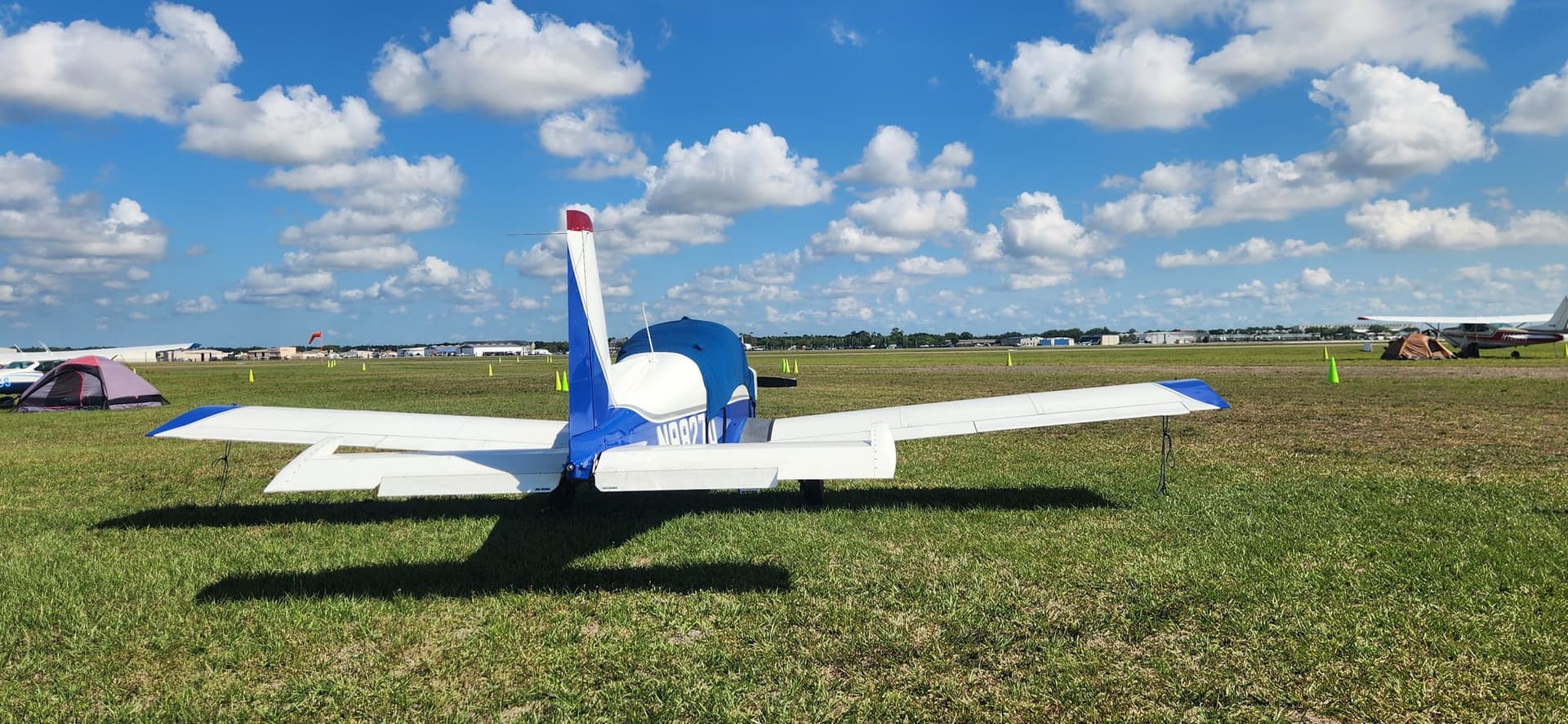 N9827U — Grumman American AA-5A Cheetah at Lakeland Linder Intl