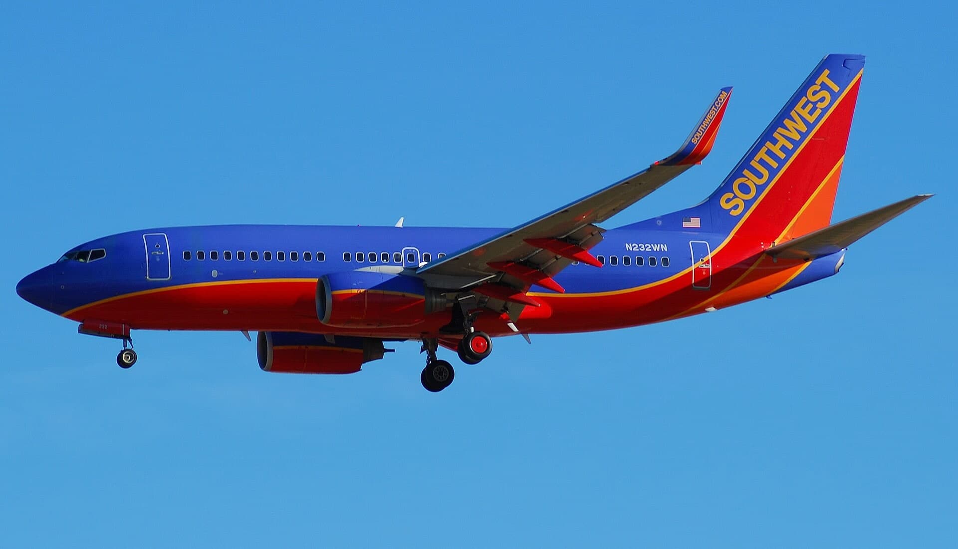 N232WN — Boeing