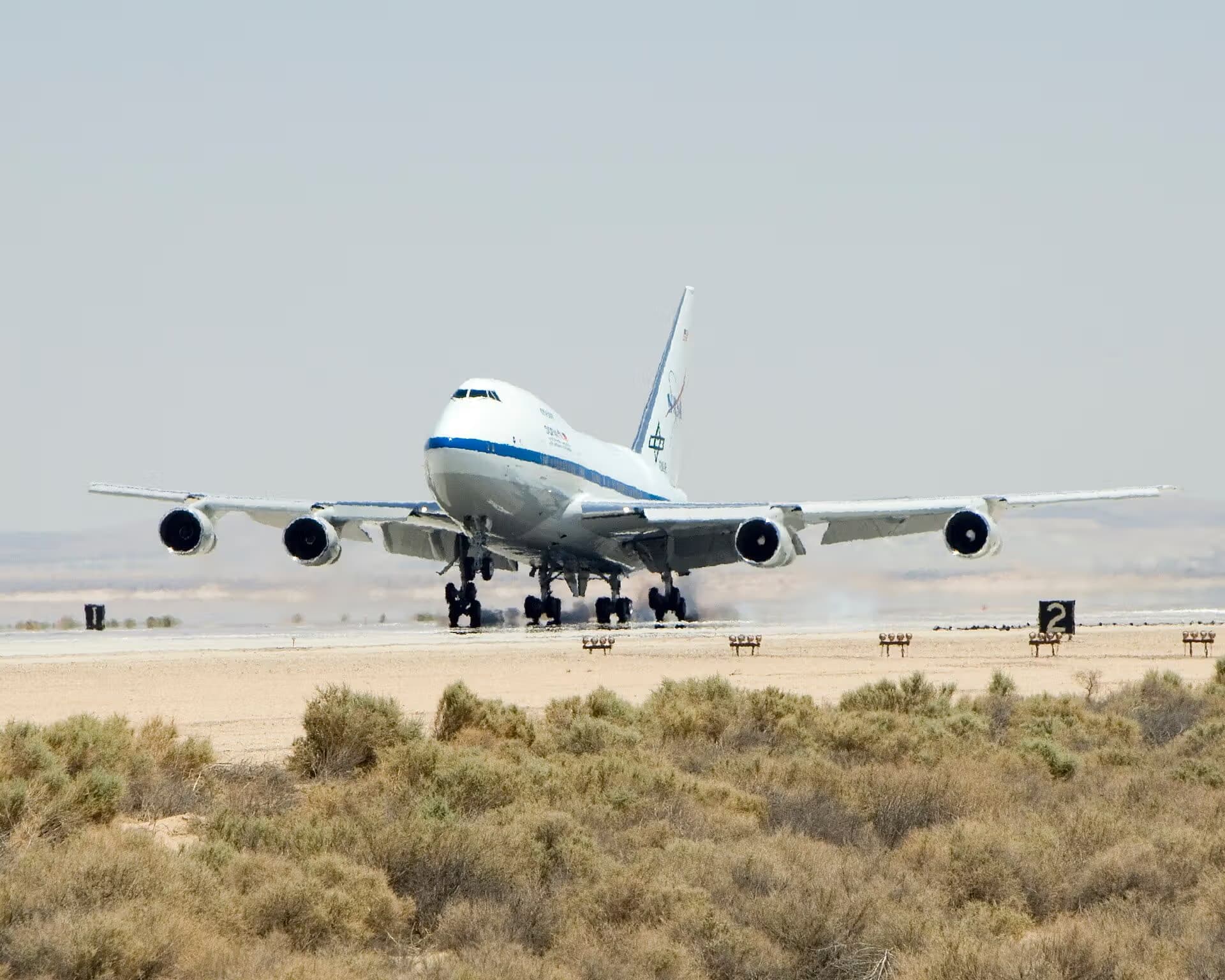 Unidentified — Boeing at Edwards Air Force Base