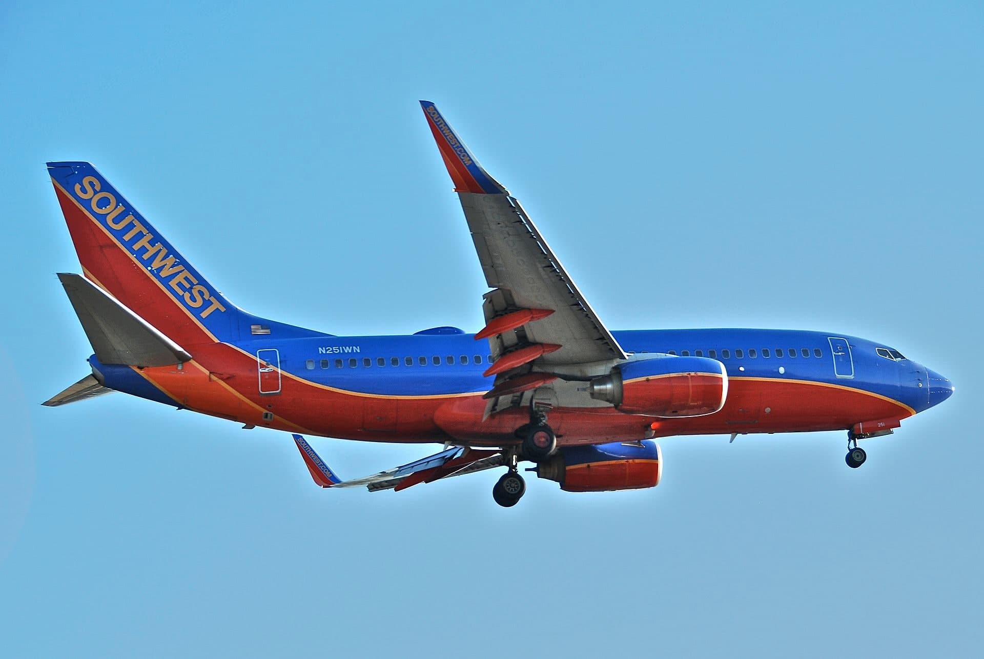 N251WN — Boeing