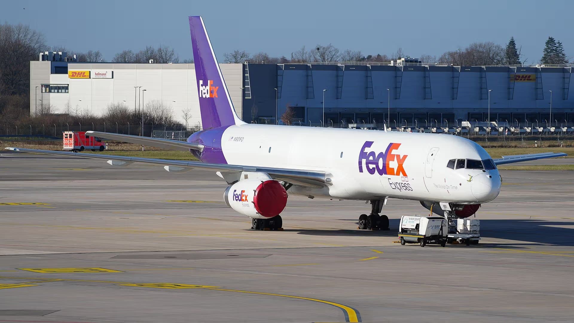 N901FD — Boeing at Hannover Airport