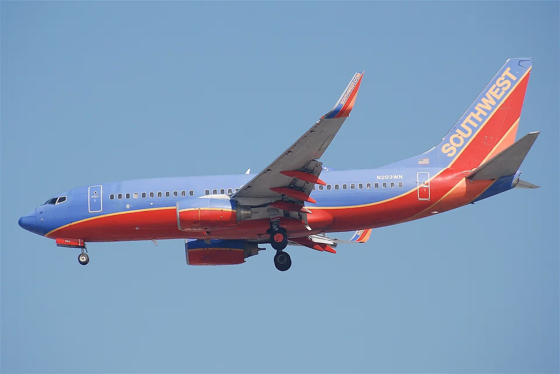 N203WN — Boeing