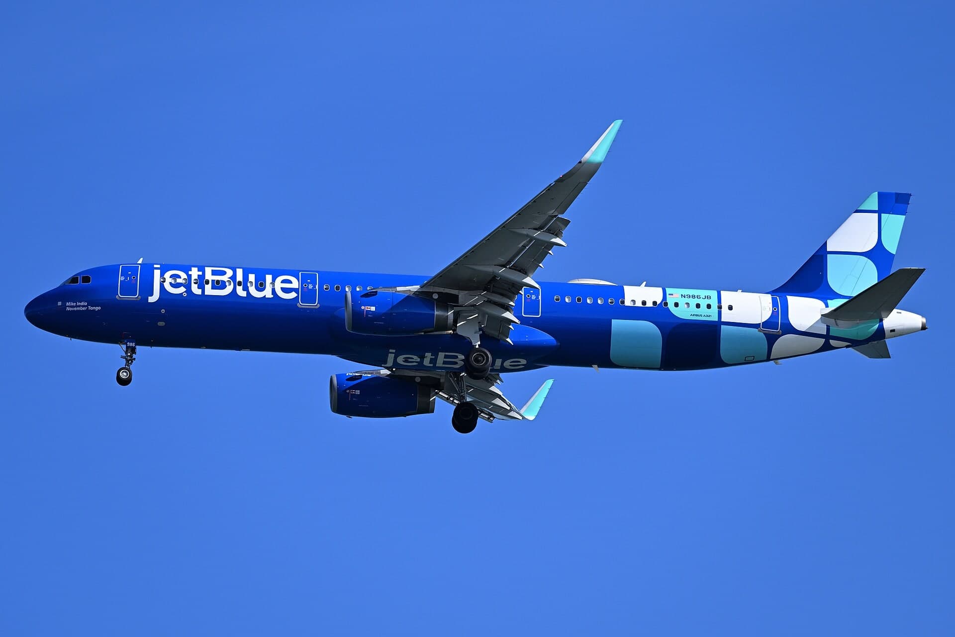N986JB — Airbus
