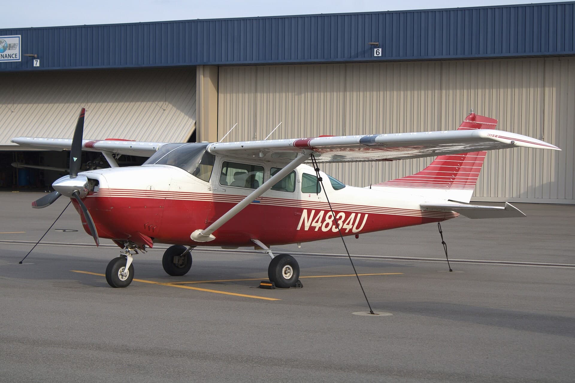 N4834U — Single-engine aircraft