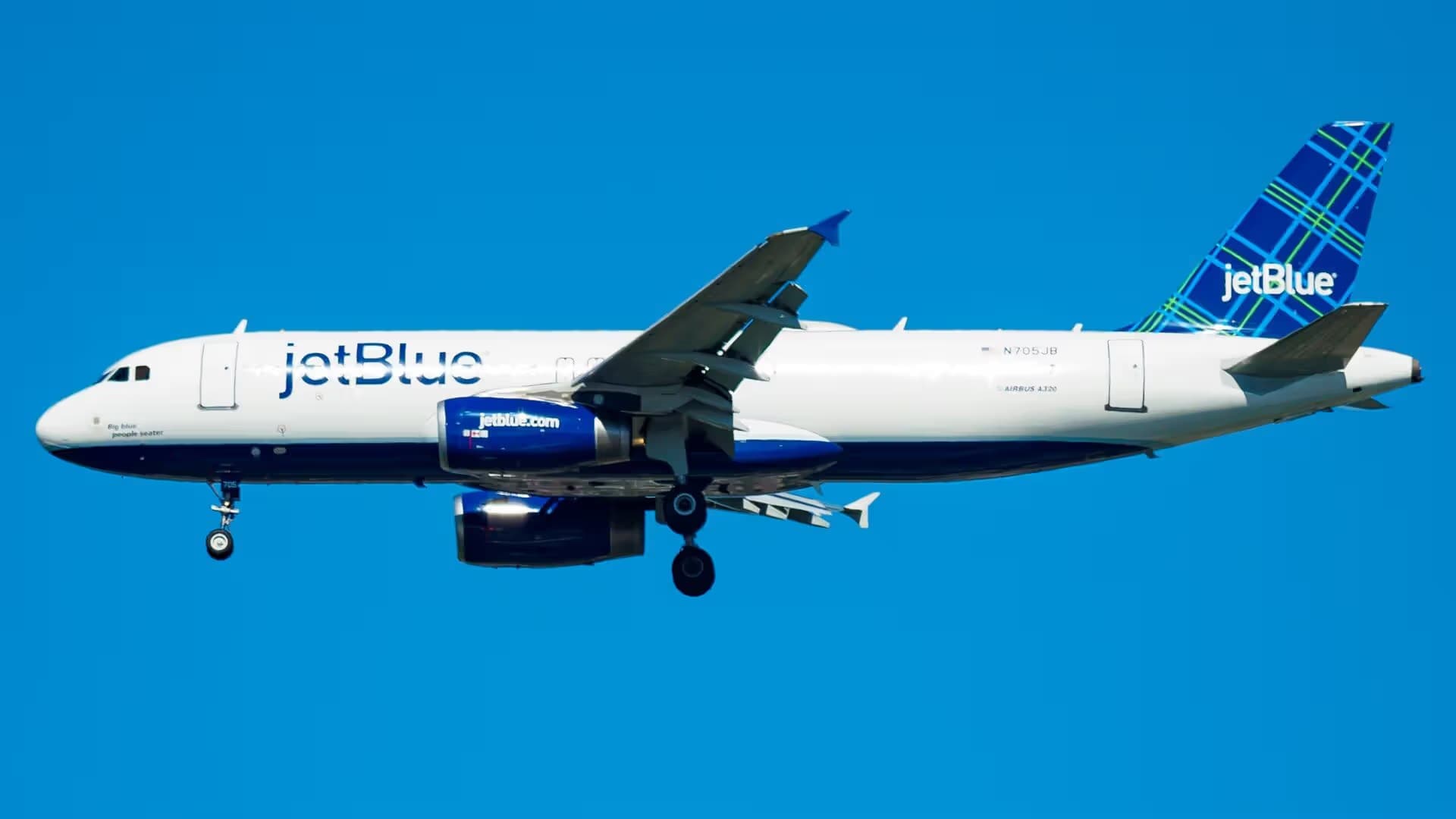 N705JB — Airbus at John F. Kennedy International Airport