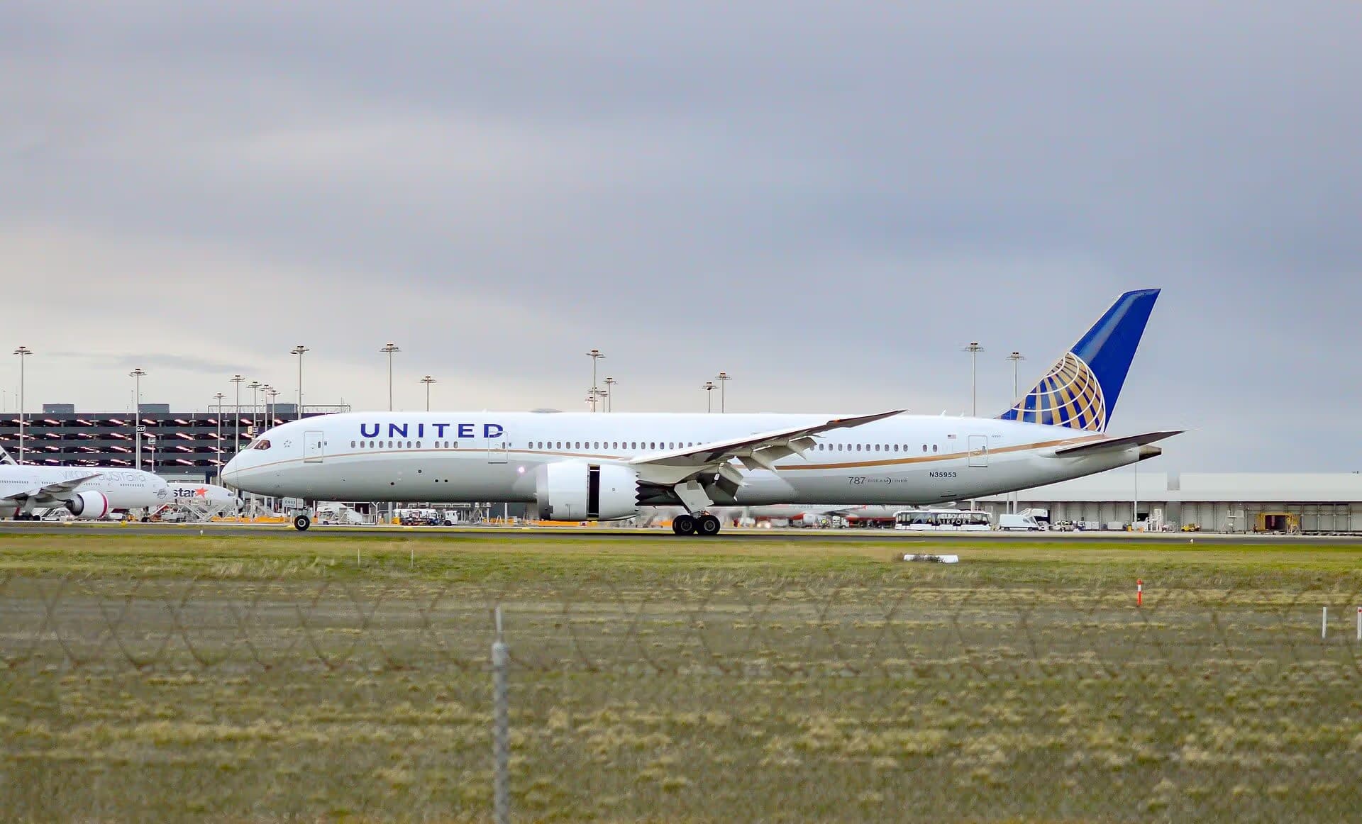 N35953 — Boeing at Melbourne Airport