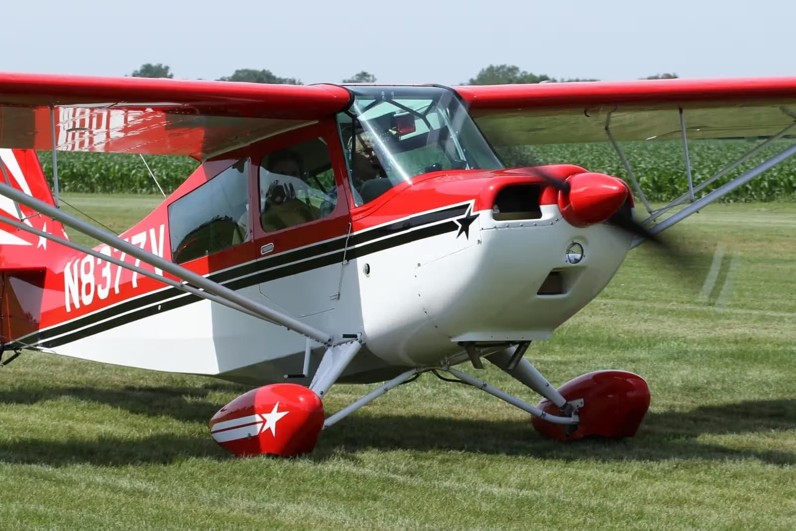 N8377V — Single-engine aircraft