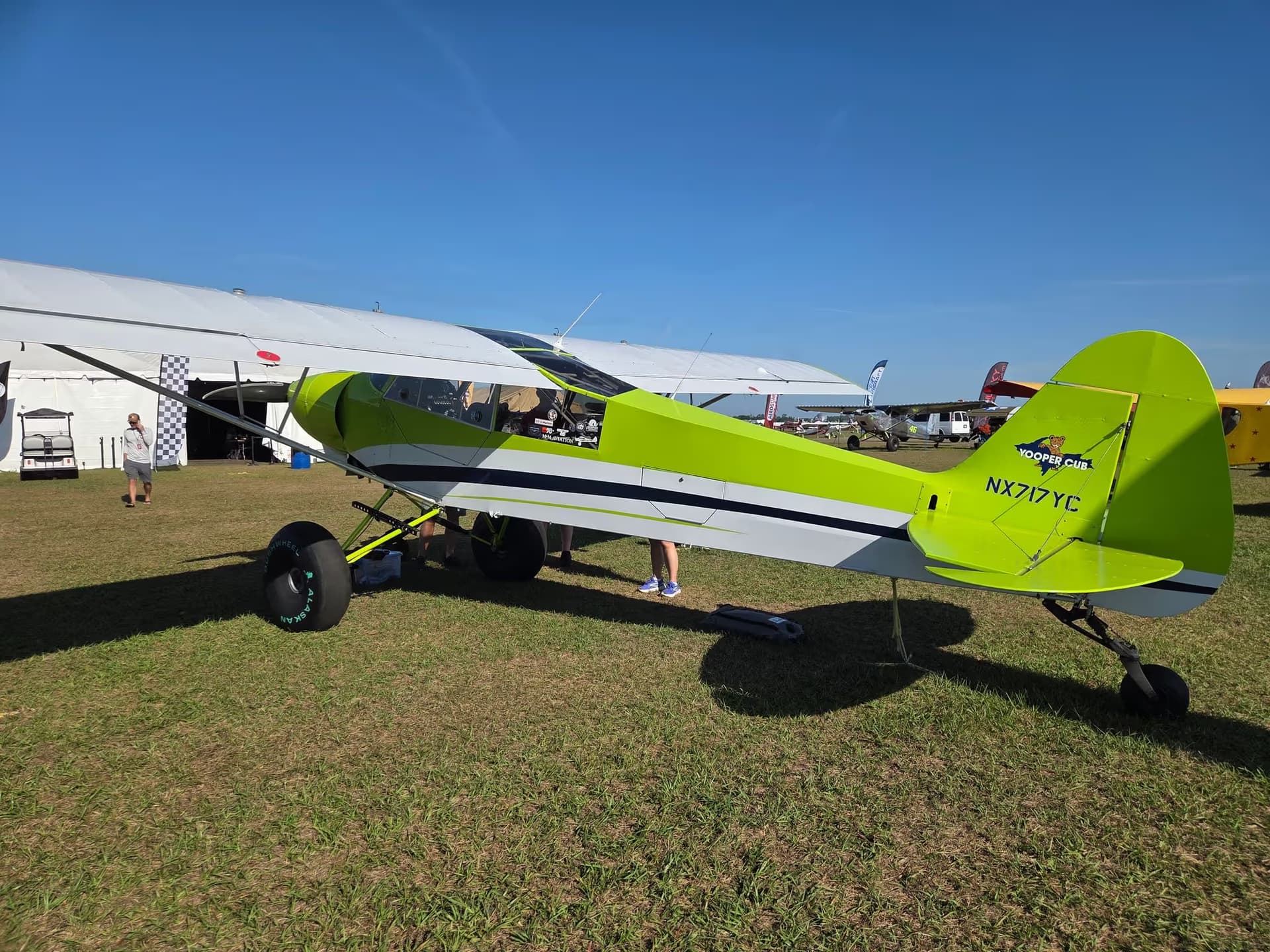 N717YC — Piper PA-18-L21 at Lakeland Linder Intl