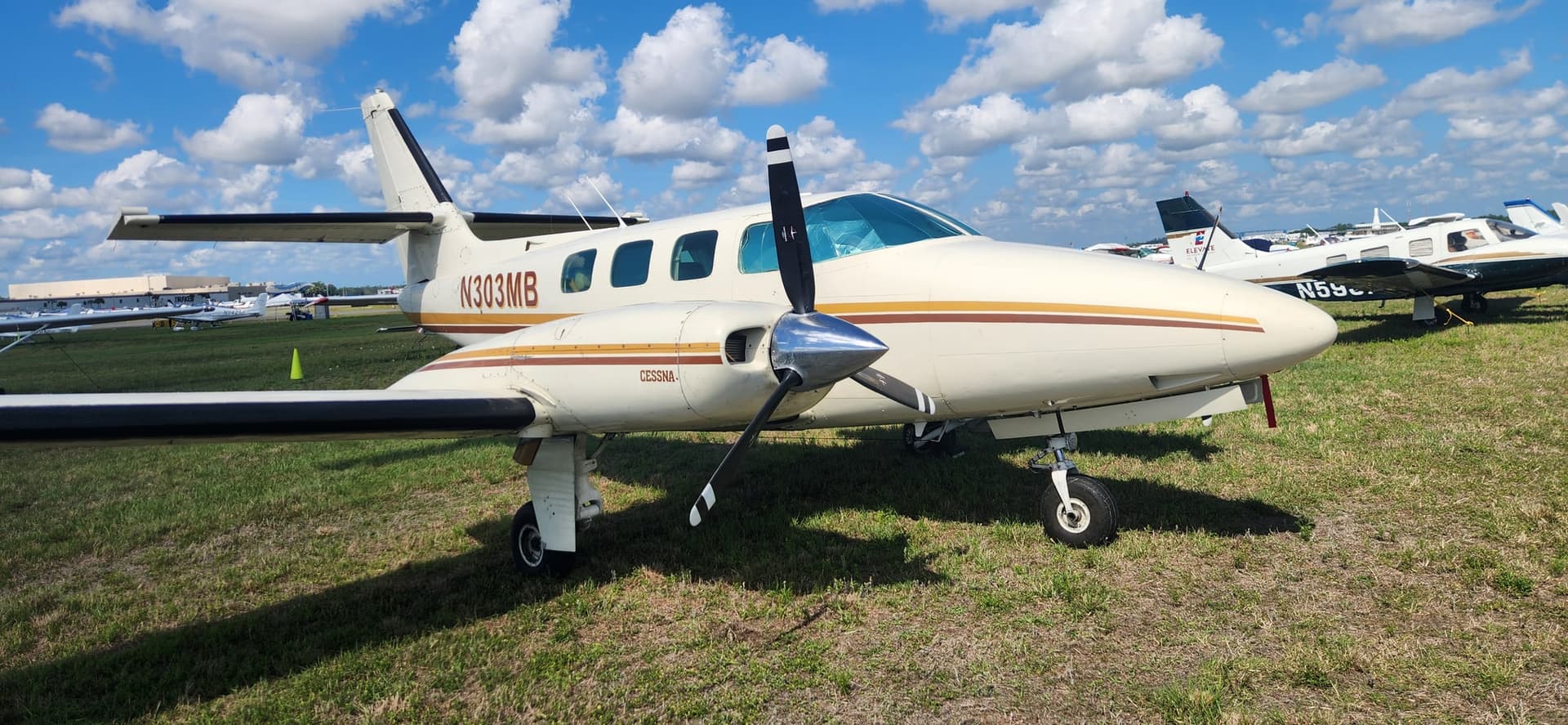 N303MB — Cessna T303 at Lakeland Linder Intl