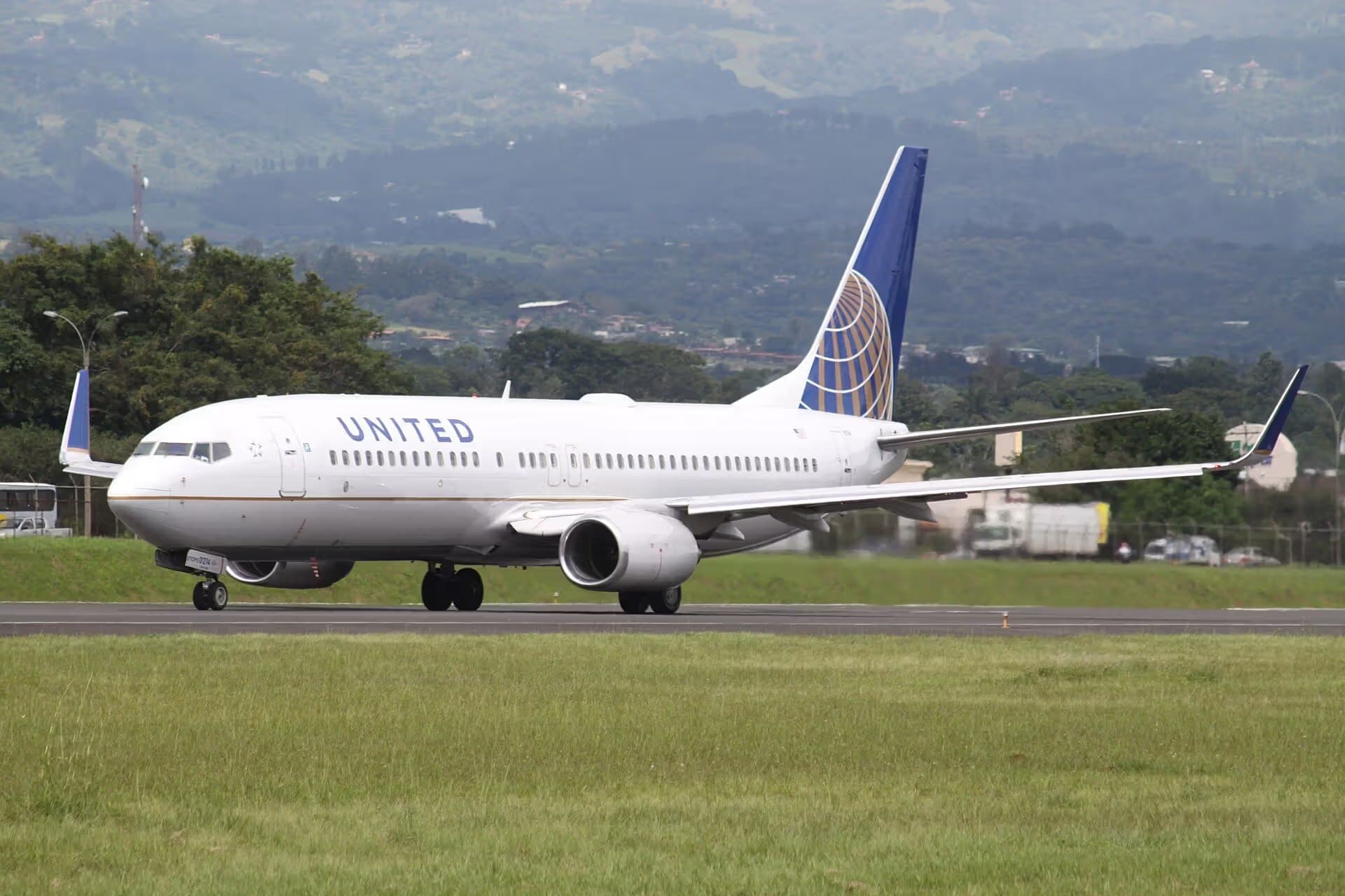 N14214 — Twin-engine aircraft