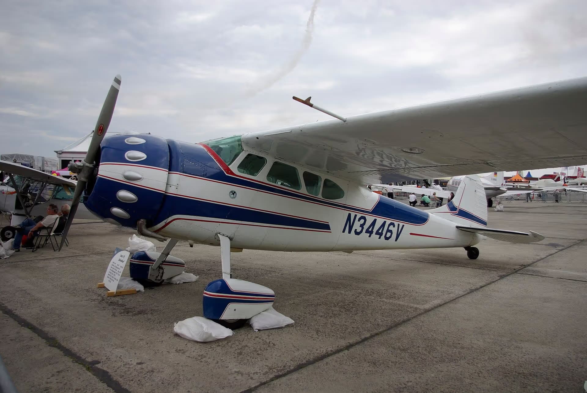 N3446V — Single-engine aircraft