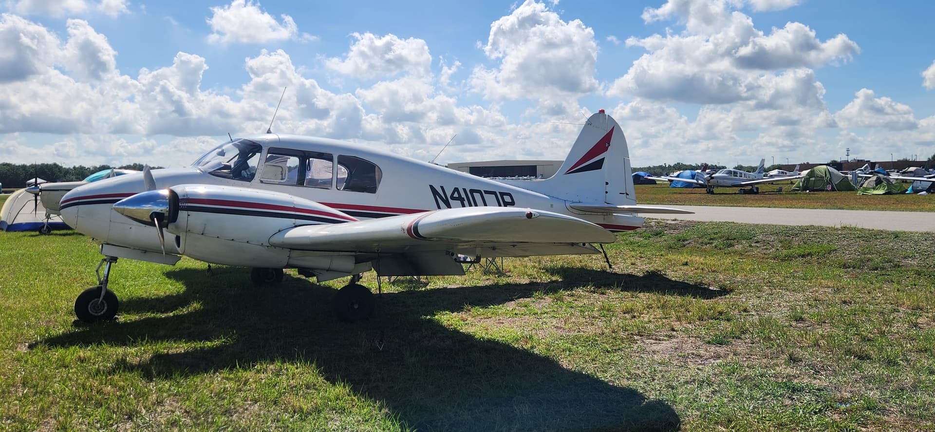 N4107P — Piper Apache PA-23-160 at Lakeland Linder Intl