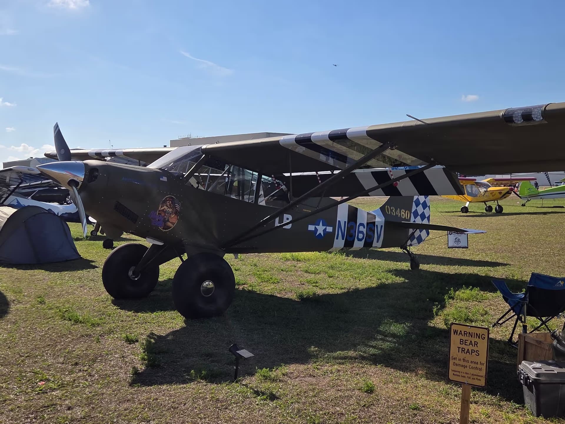 N36SV — Aviat A-1C-200 at Lakeland Linder Intl
