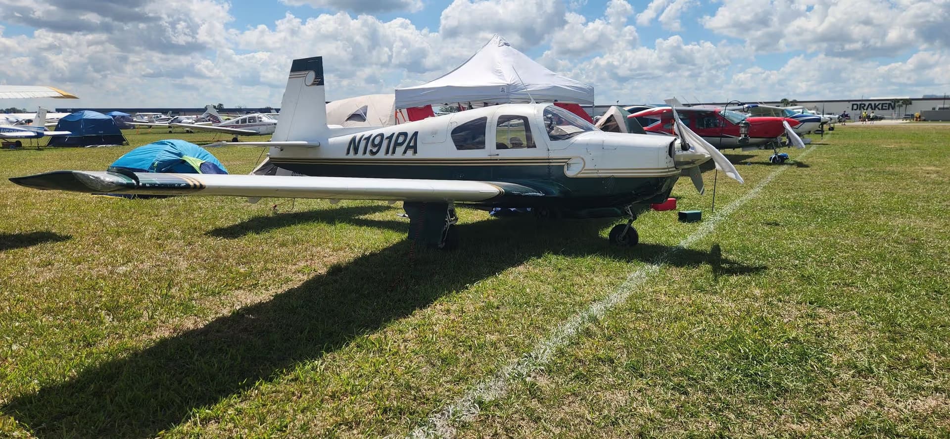N191PA — Mooney M20D at Lakeland Linder Intl