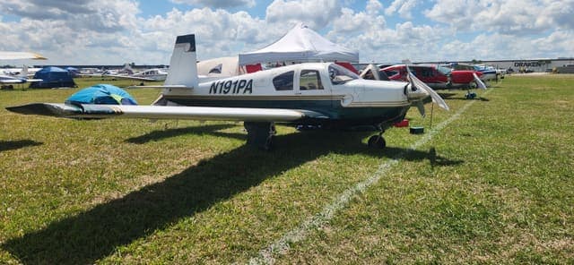 N191PA - Mooney M20D