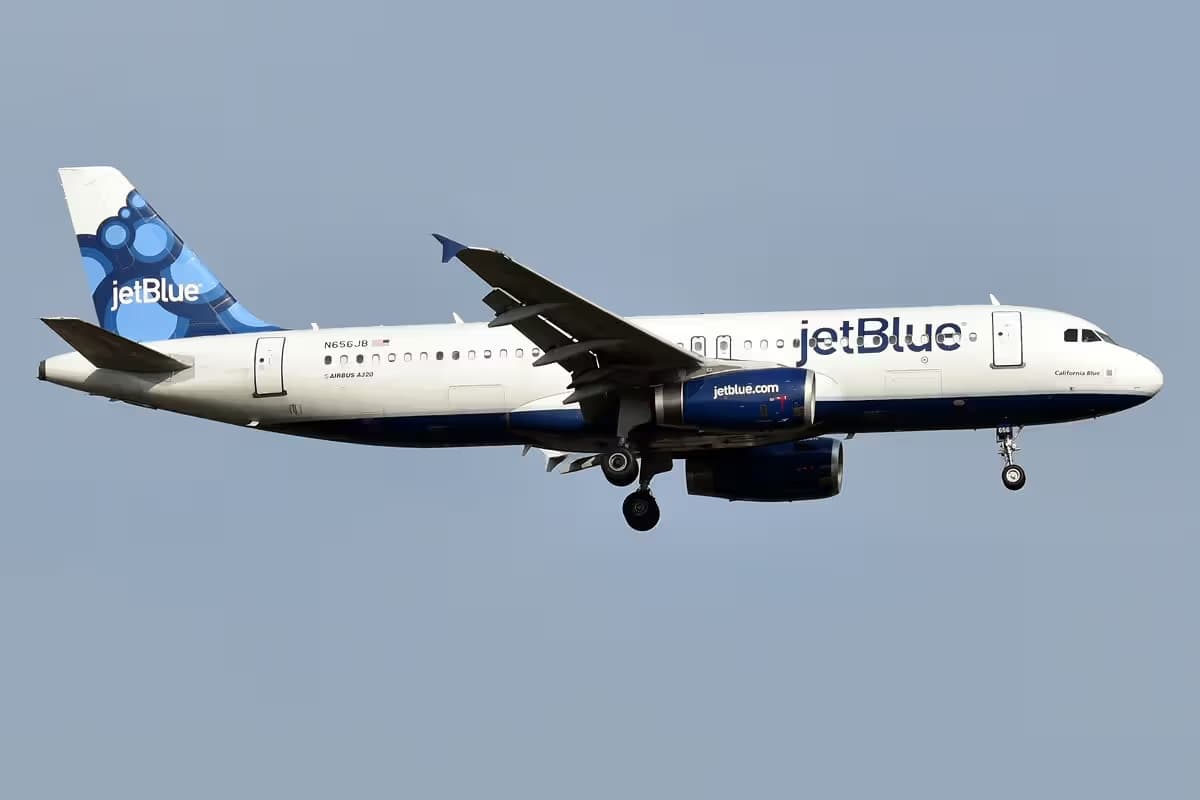 N656JB — Airbus