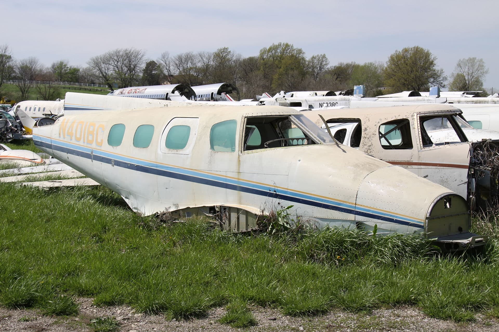 N401BC — Business jet