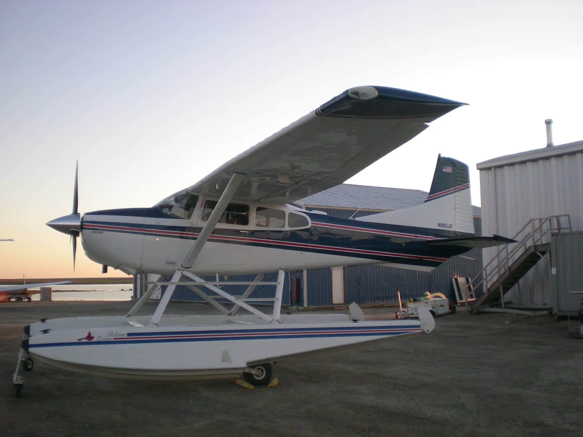 N185JE — Cessna at Cambridge Bay Airport