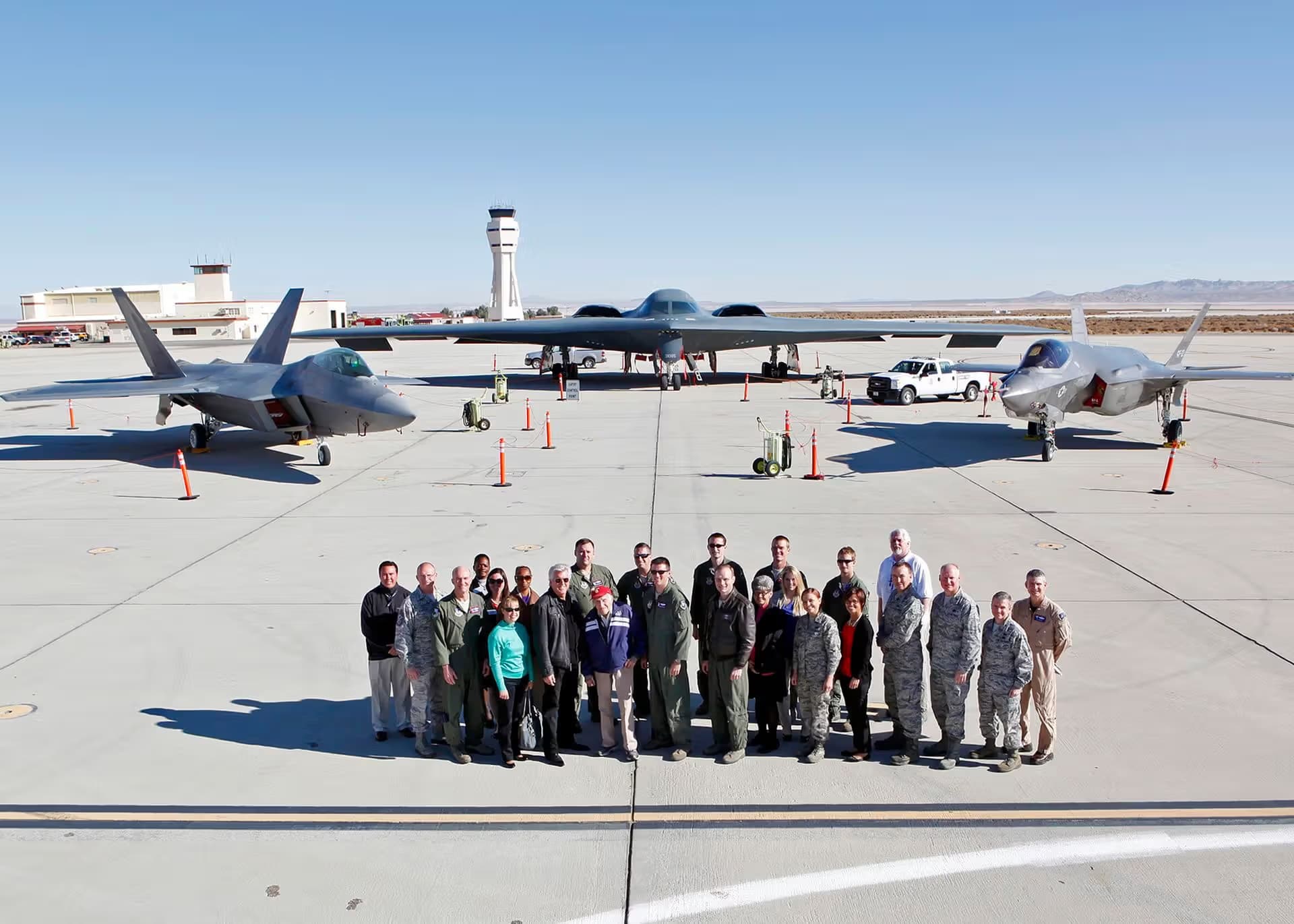 Unidentified — Single-engine aircraft at Edwards Air Force Base