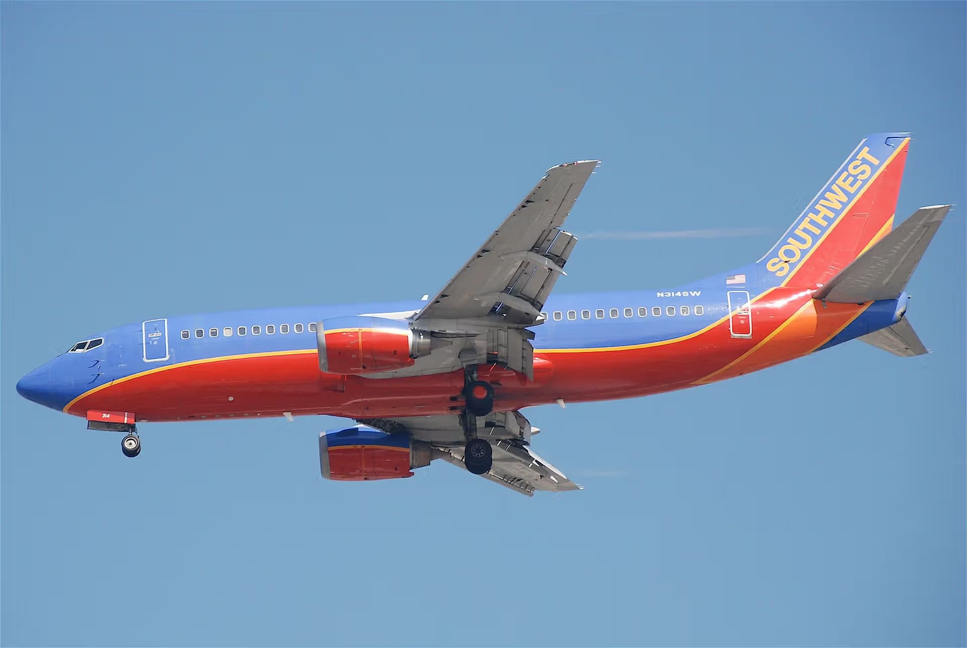 N314SW — Boeing