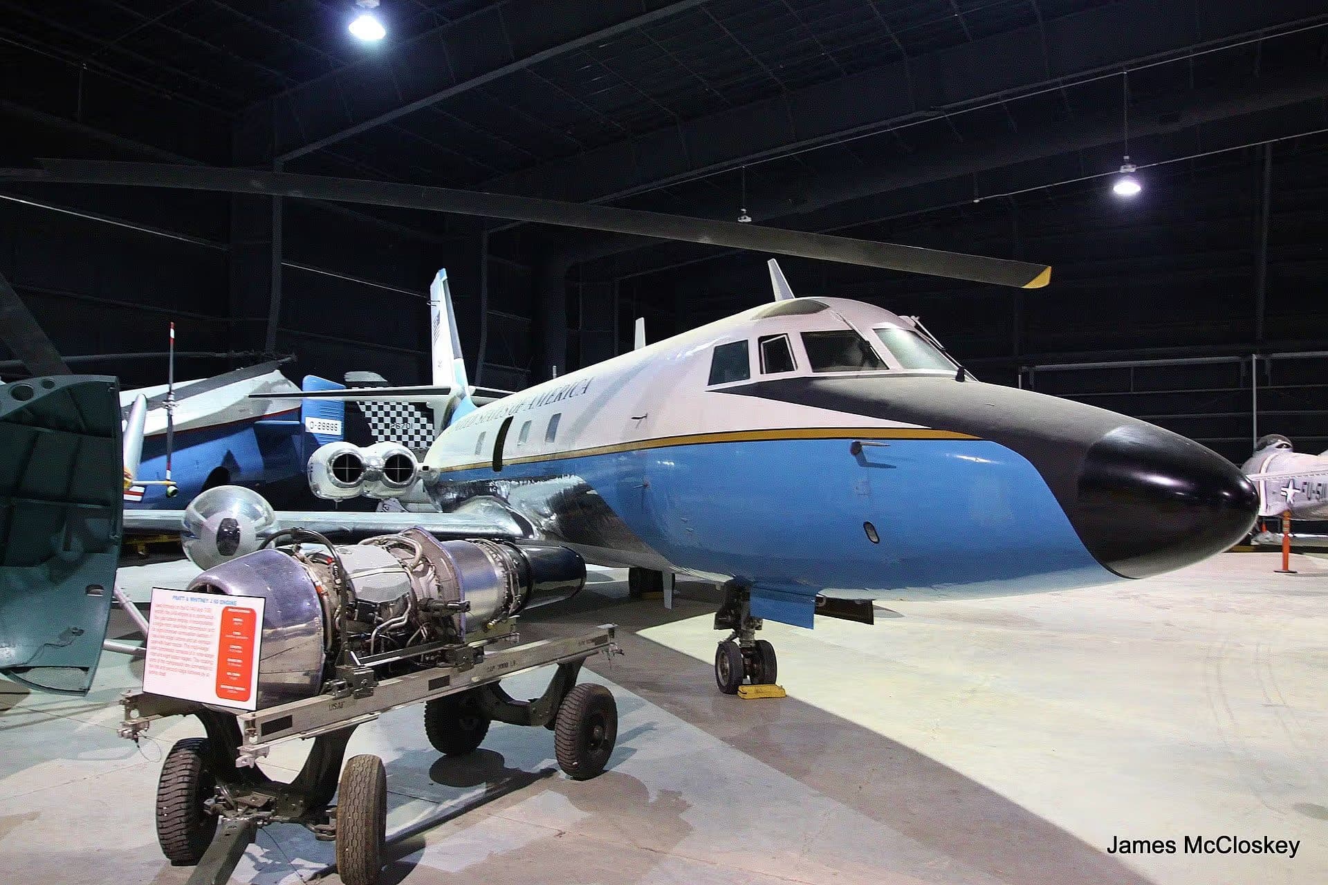 Unidentified — Business jet at Robins Air Force Base