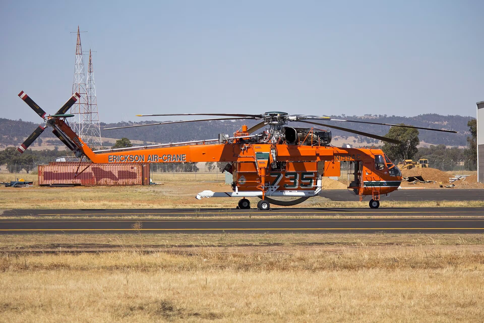 N159AC — Helicopter at Wagga Wagga Airport