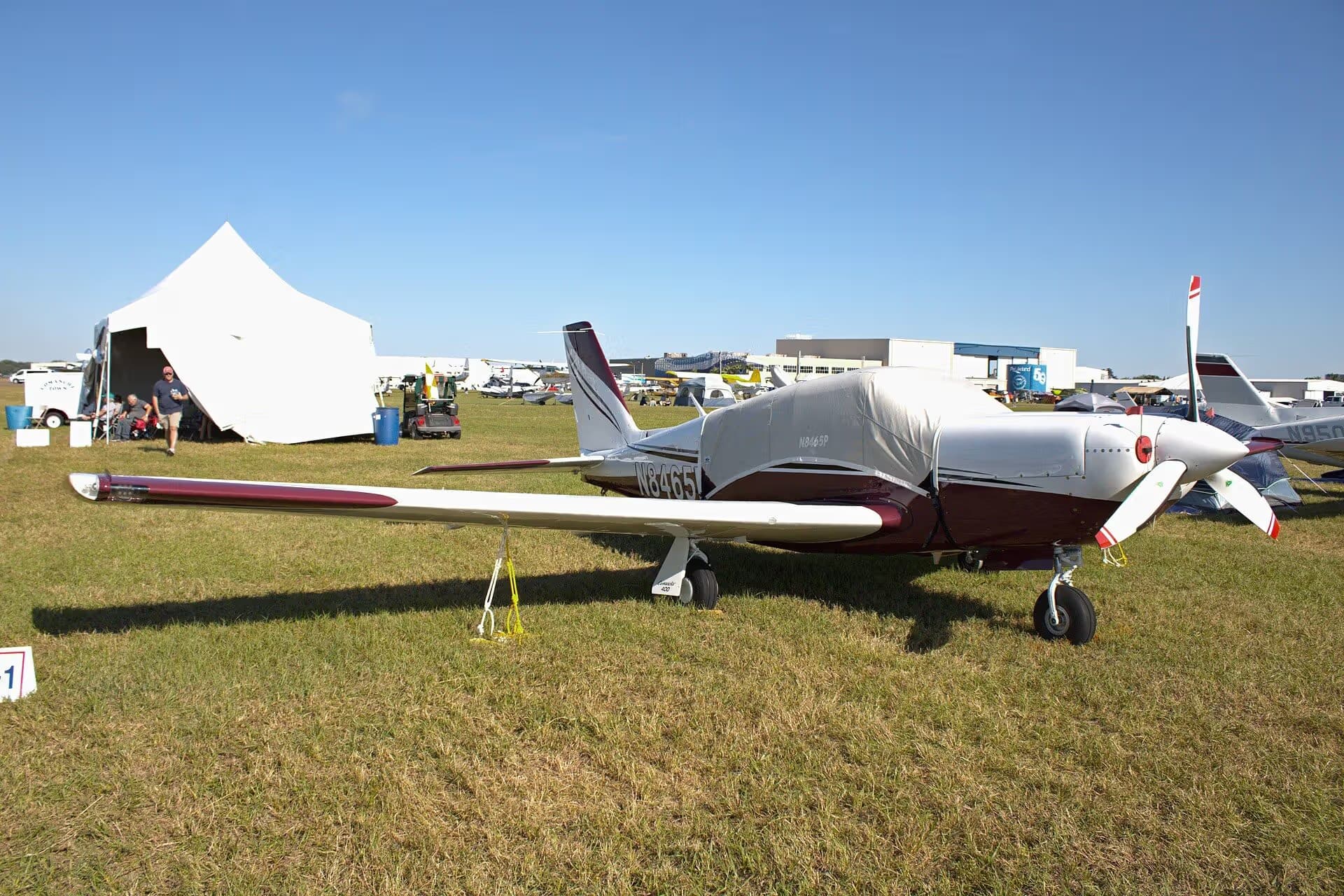 N8465P — Single-engine aircraft