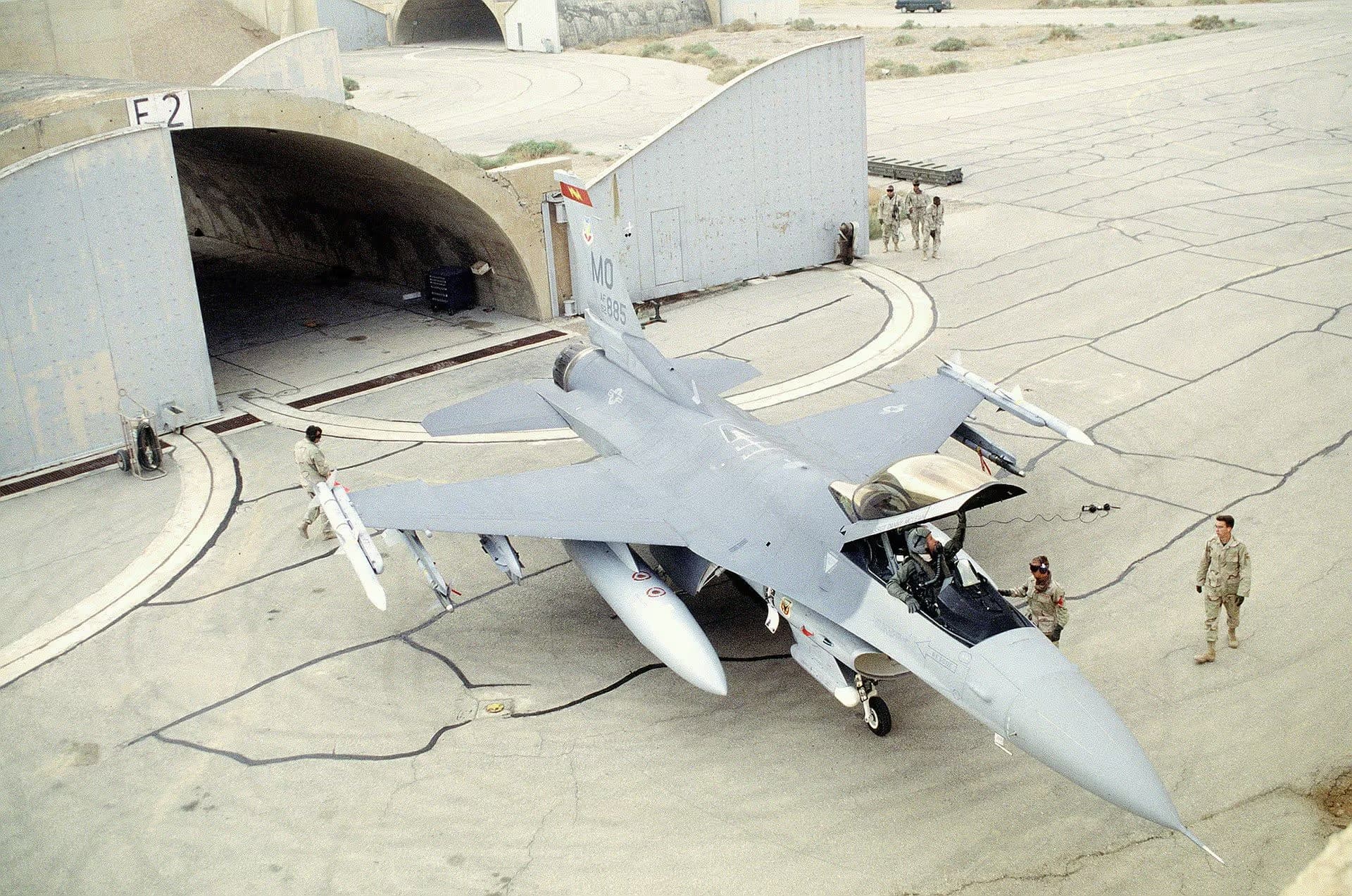 Unidentified — Single-engine aircraft at Mountain Home Air Force Base