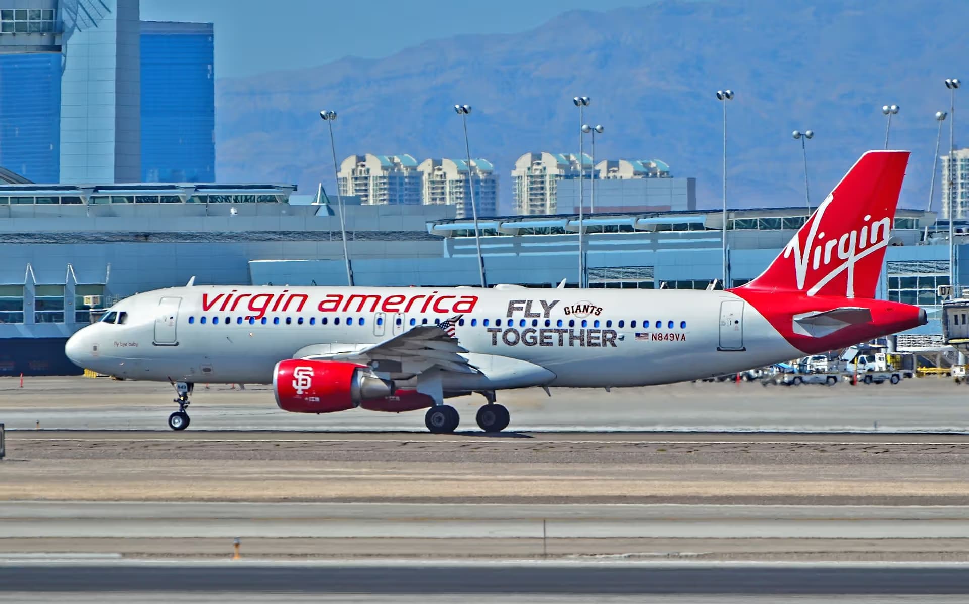 N849VA — Twin-engine aircraft
