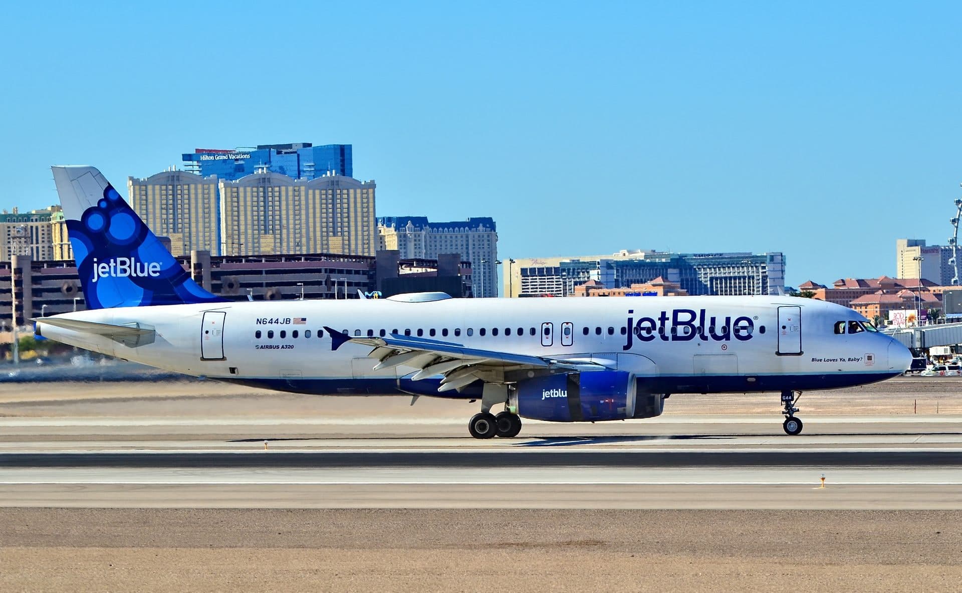 N644JB — Airbus