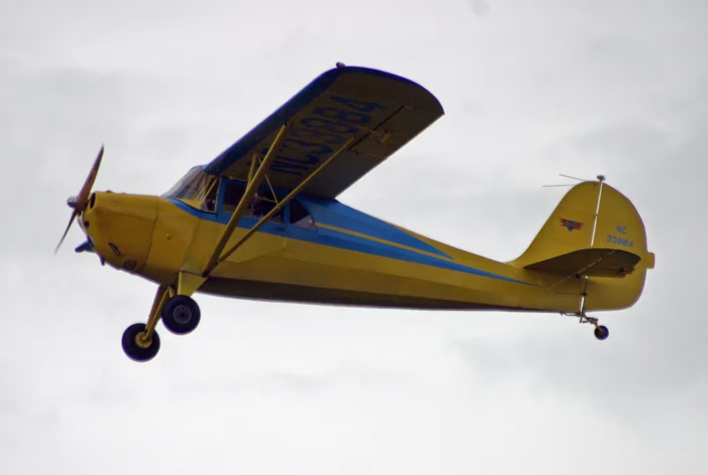 N33884 — Single-engine aircraft