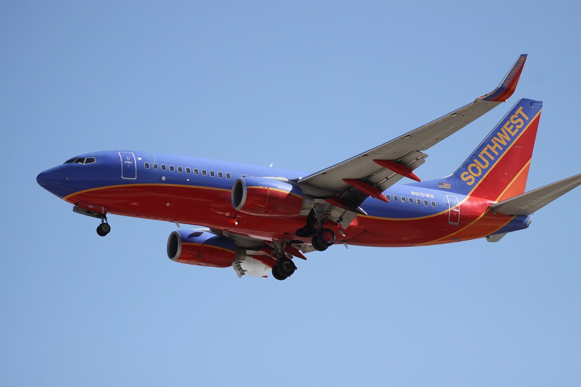 N915WN — Boeing