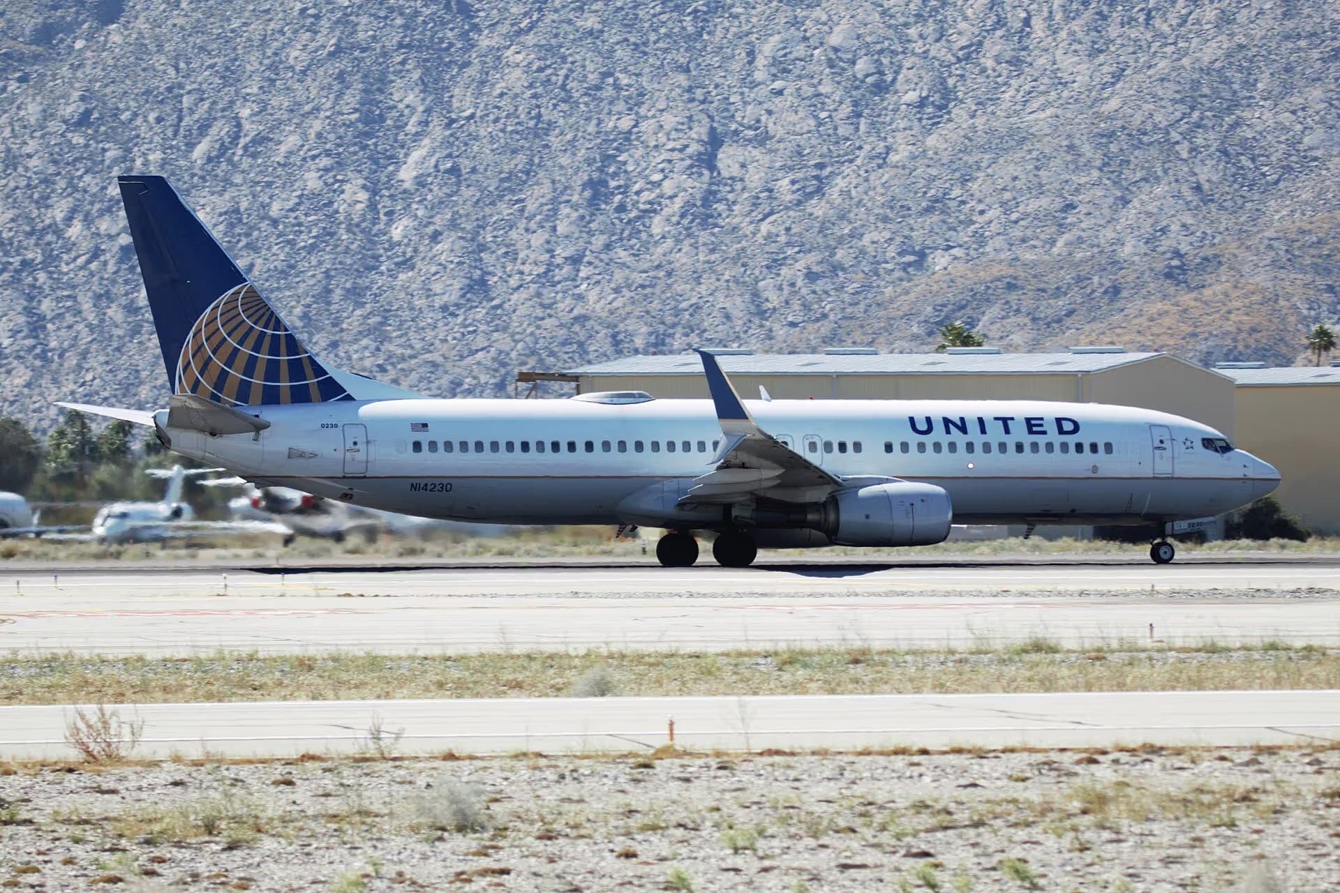 N14230 — Twin-engine aircraft