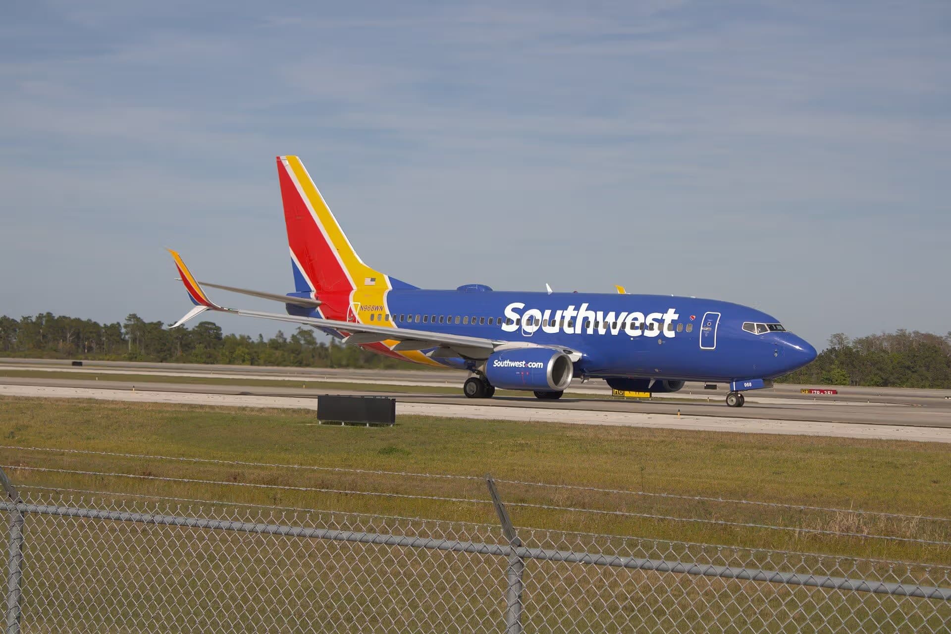 N968WN — Boeing