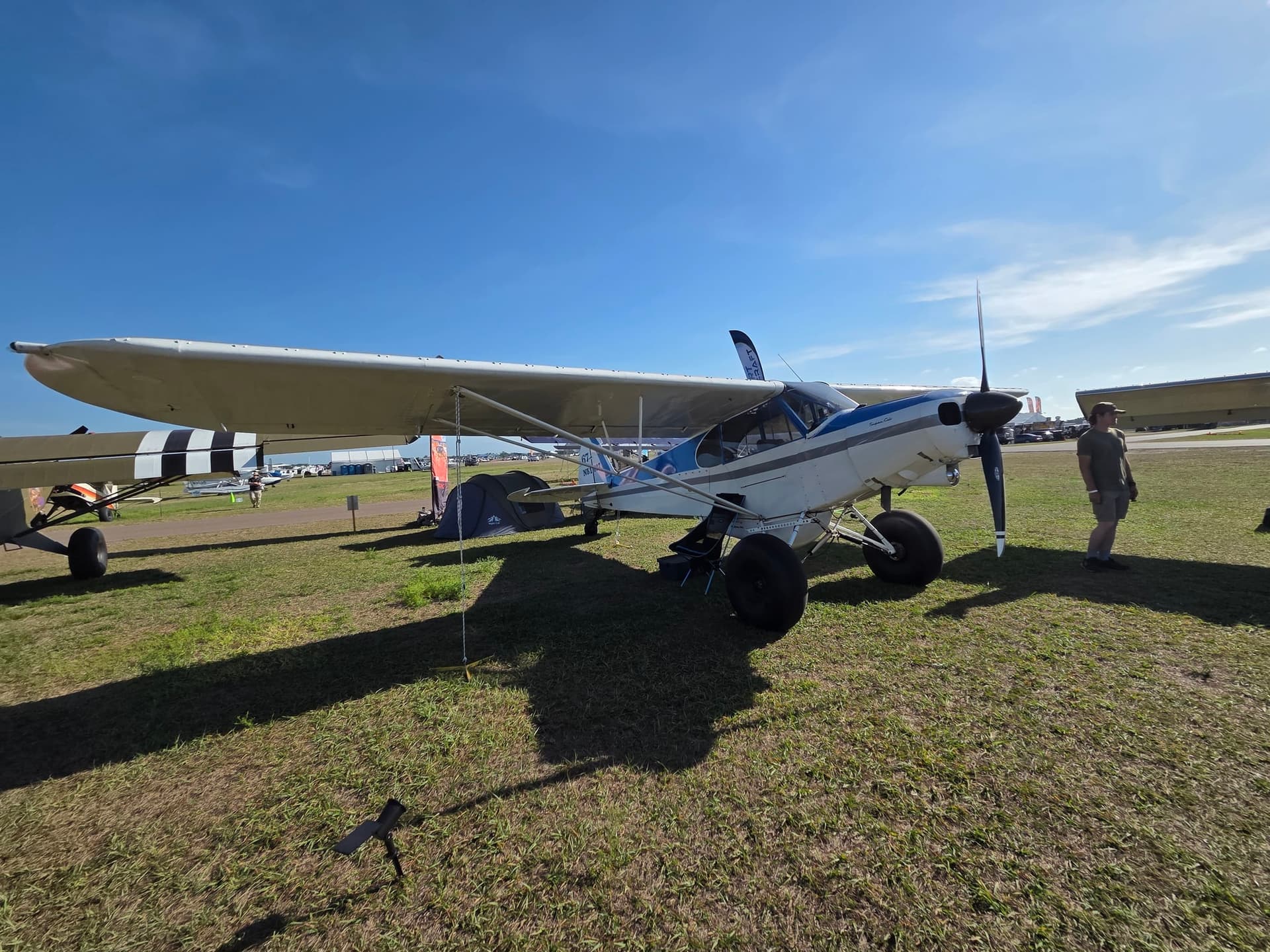 N51627 — Piper PA-18-150 at Lakeland Linder Intl