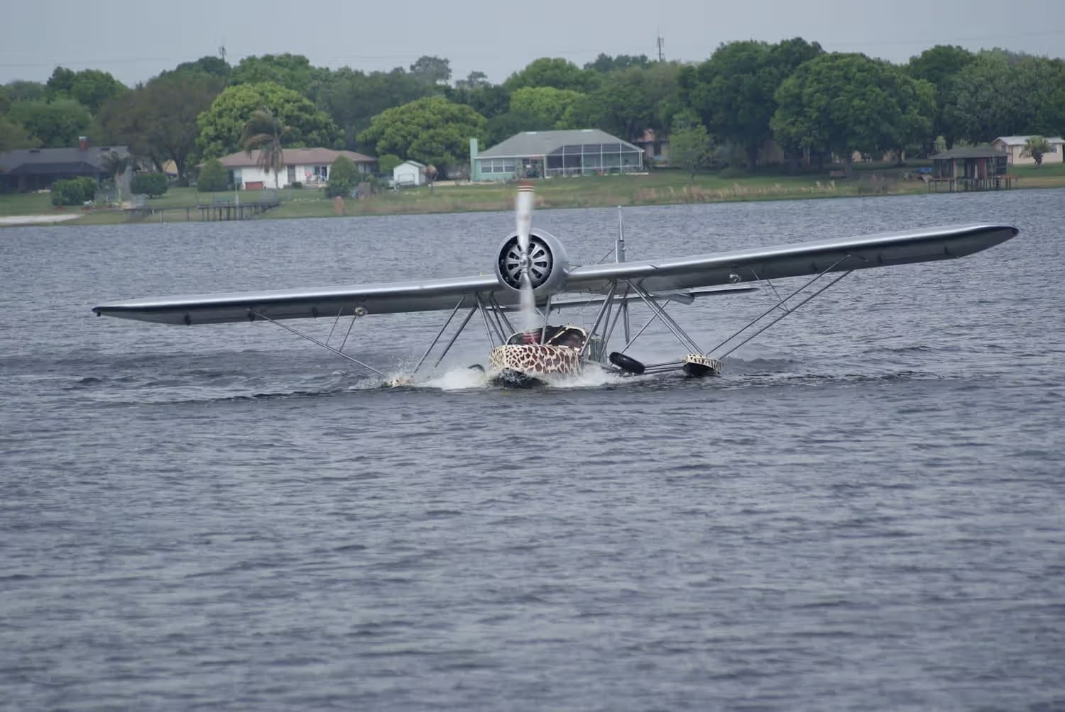 Unidentified — Single-engine aircraft
