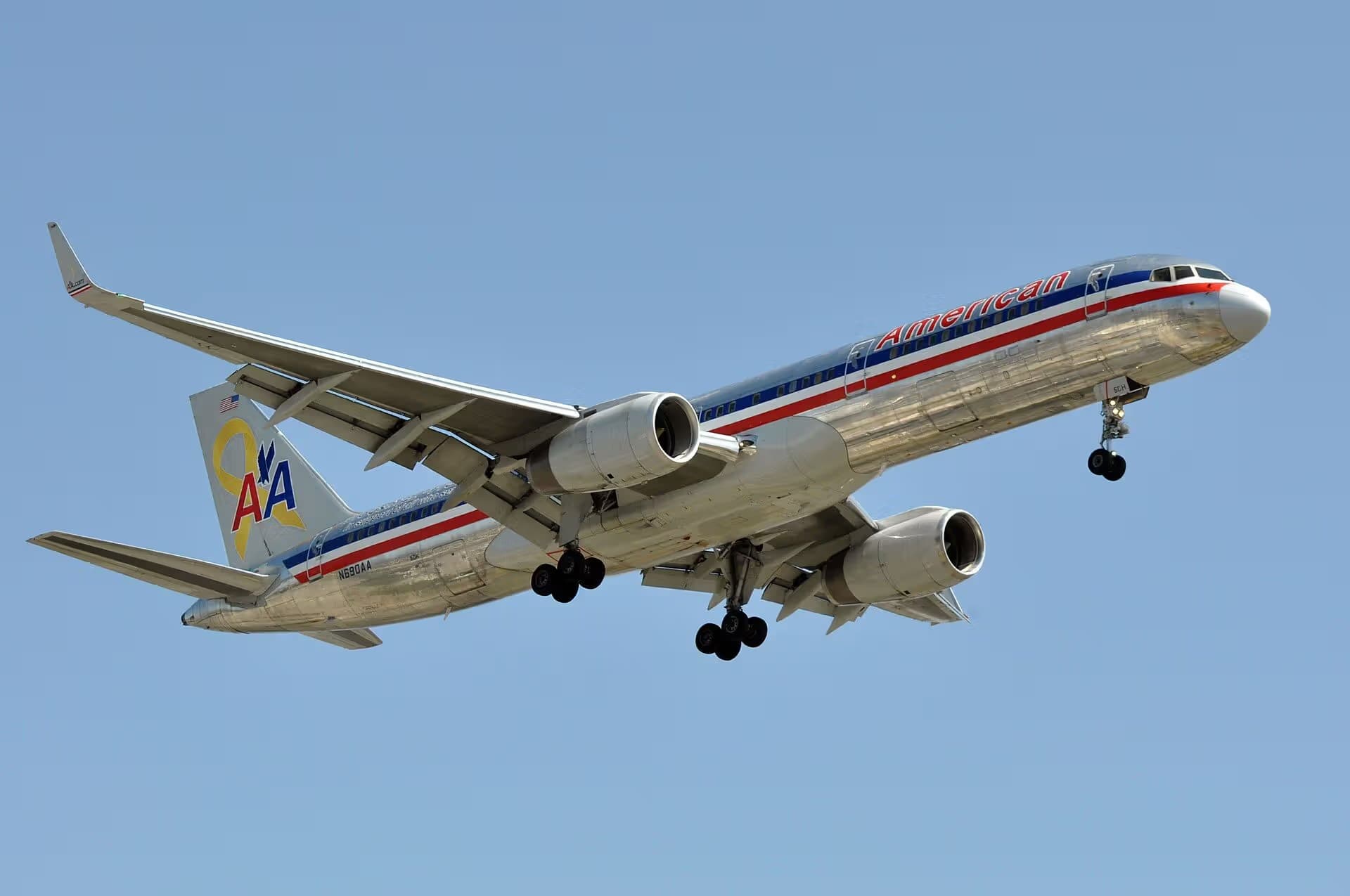 N690AA — Twin-engine aircraft
