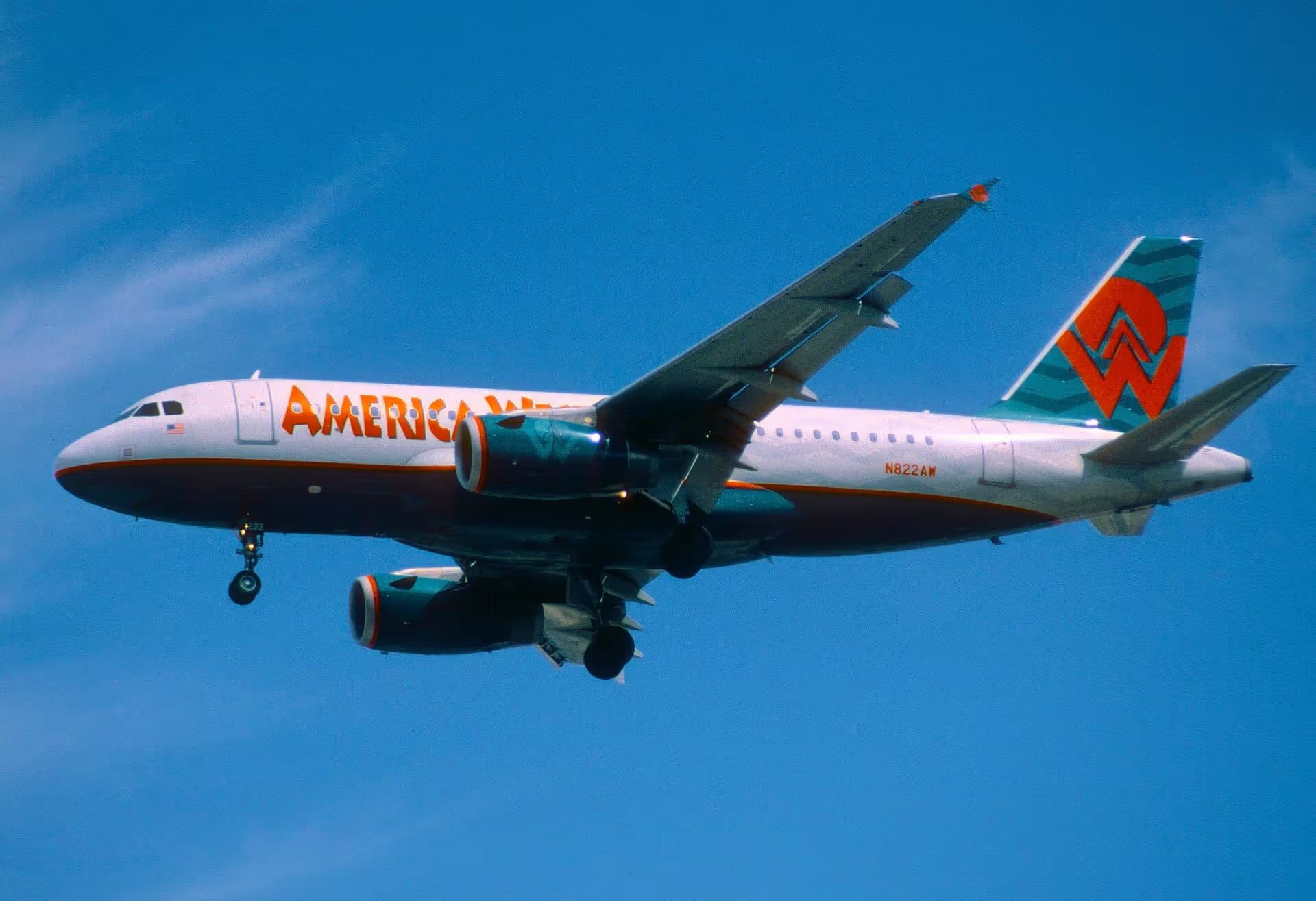 N822AW — Airbus