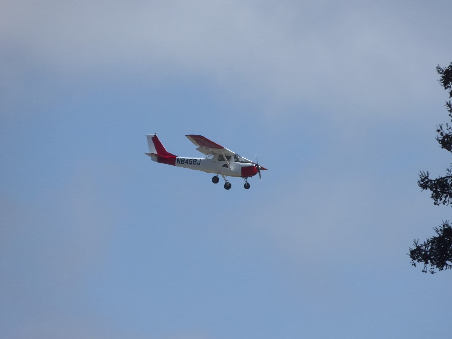 N8458J — Single-engine aircraft