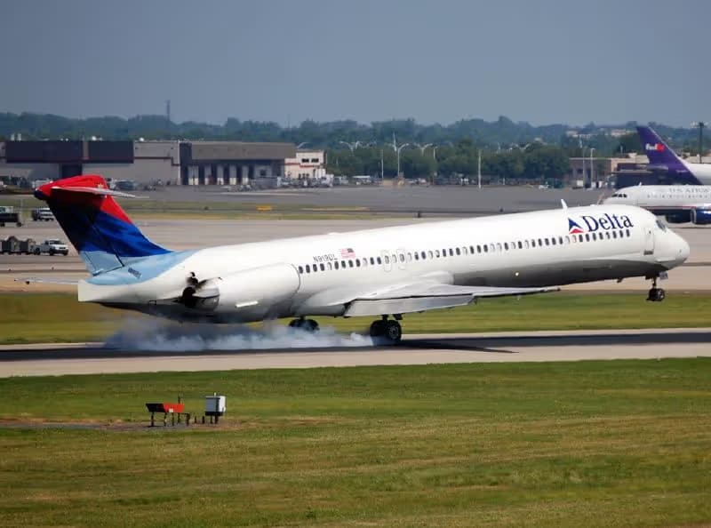 N919DL — Twin-engine aircraft