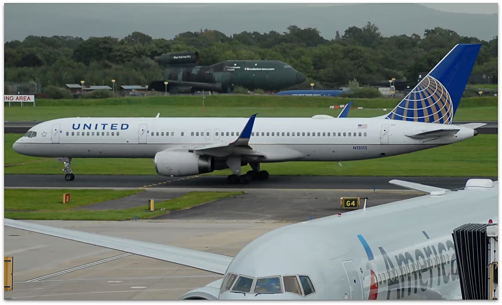 N13113 — Boeing at Manchester Airport