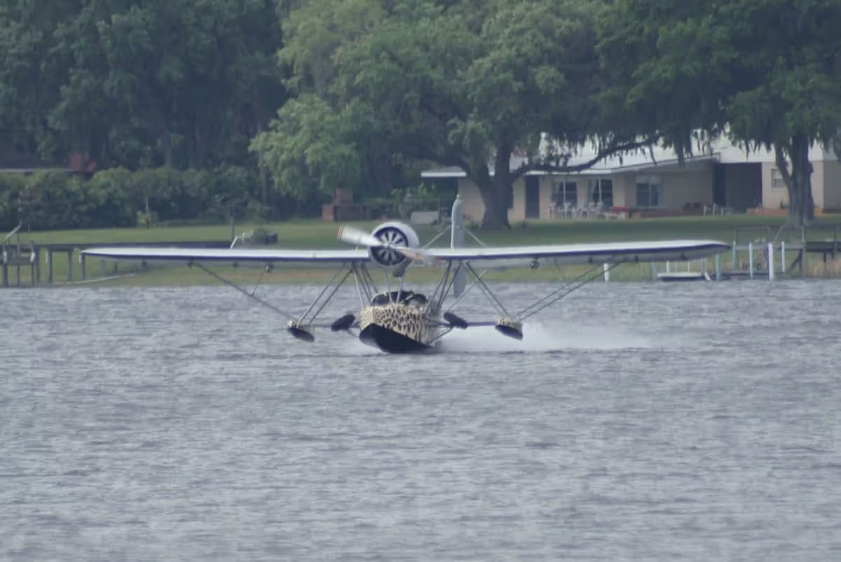 Unidentified — Single-engine aircraft