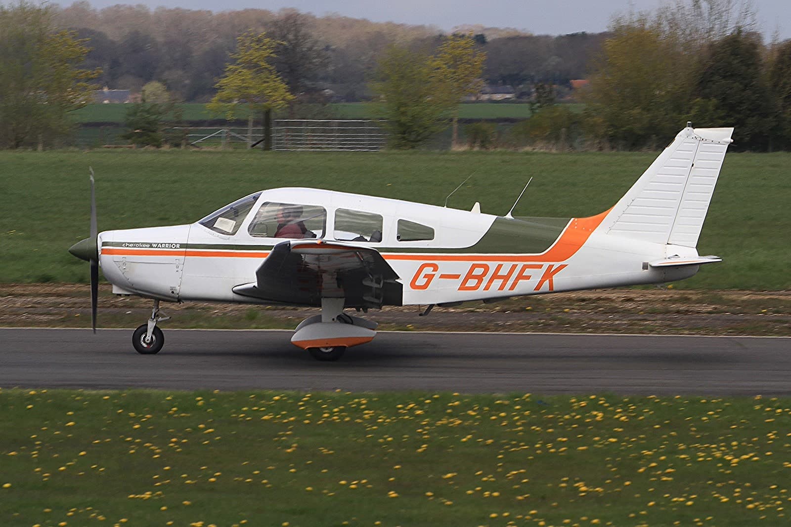 G-BHFK — Piper